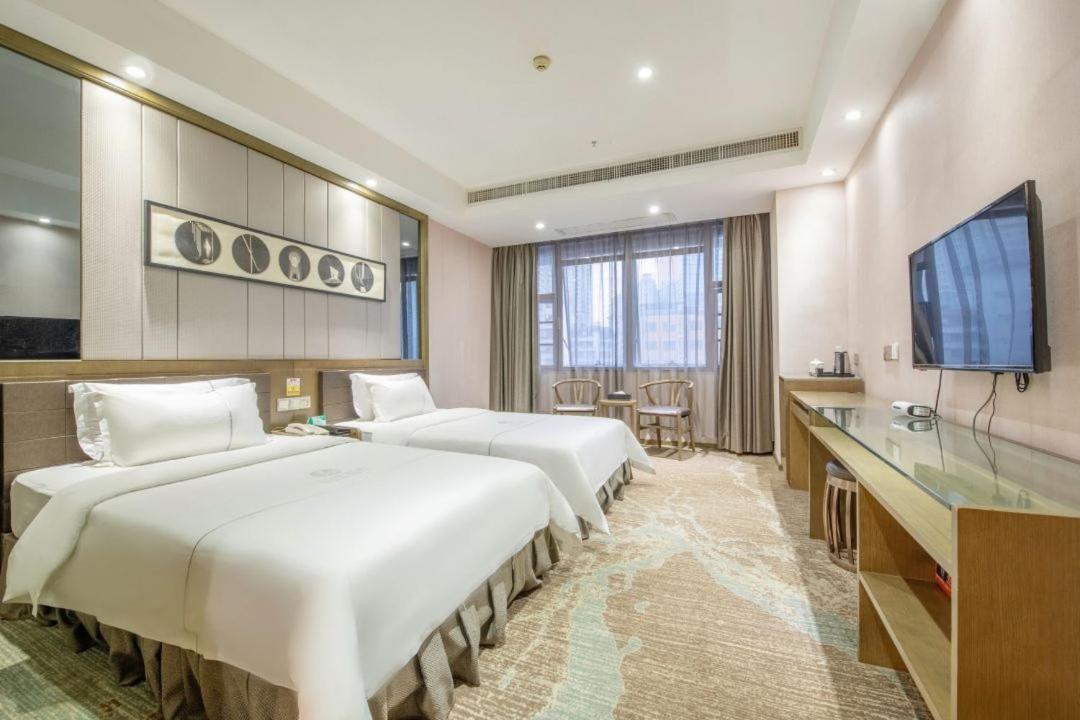 Lnsail Hotel Shenzhen Luohu Port Railway Station Exterior foto