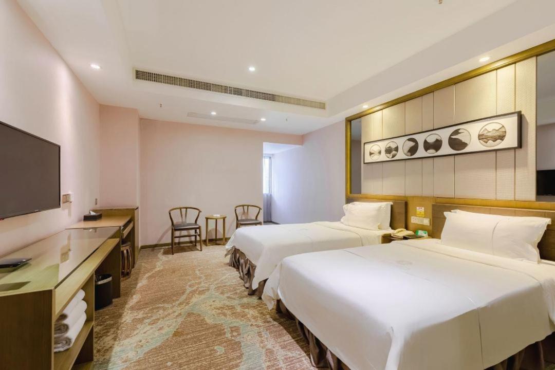 Lnsail Hotel Shenzhen Luohu Port Railway Station Exterior foto