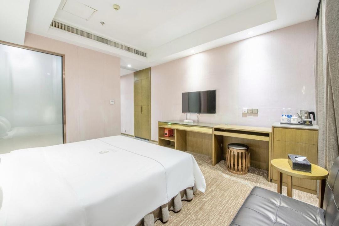 Lnsail Hotel Shenzhen Luohu Port Railway Station Exterior foto