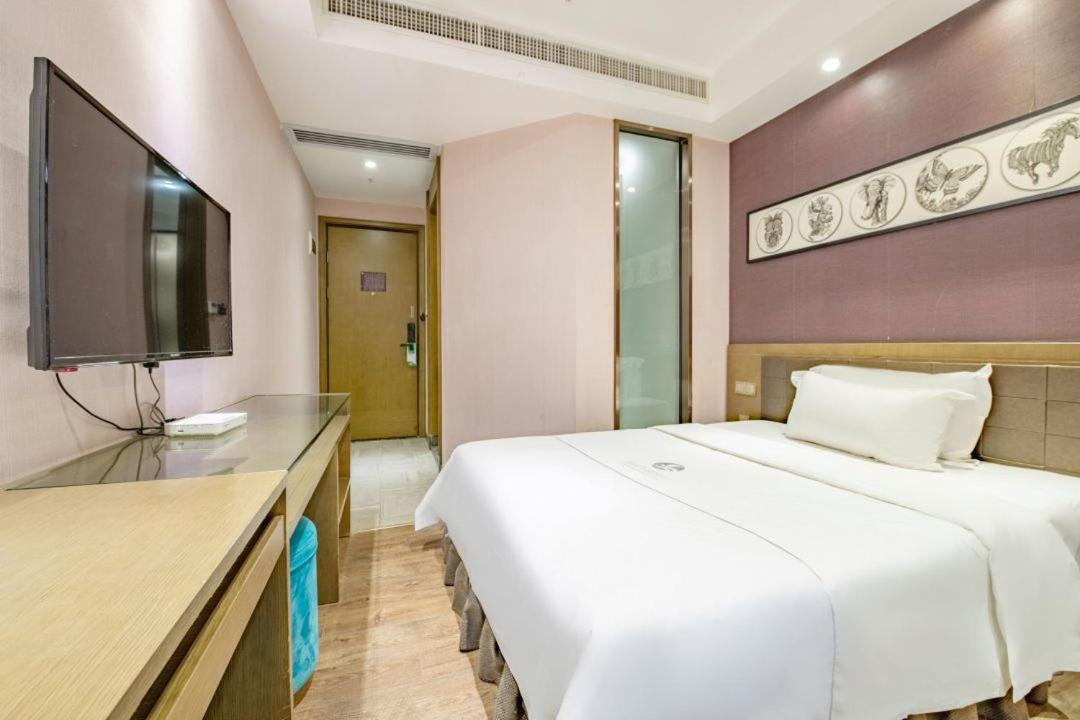 Lnsail Hotel Shenzhen Luohu Port Railway Station Exterior foto
