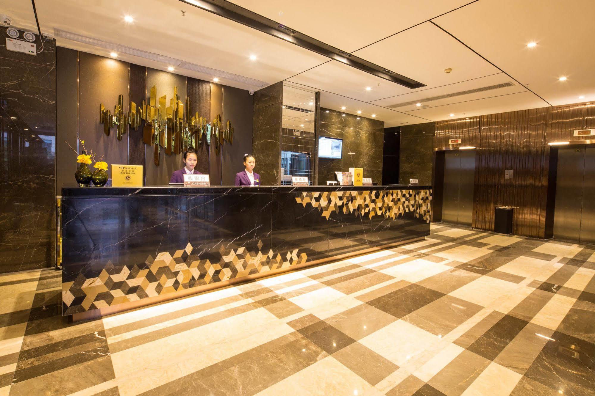 Lnsail Hotel Shenzhen Luohu Port Railway Station Exterior foto