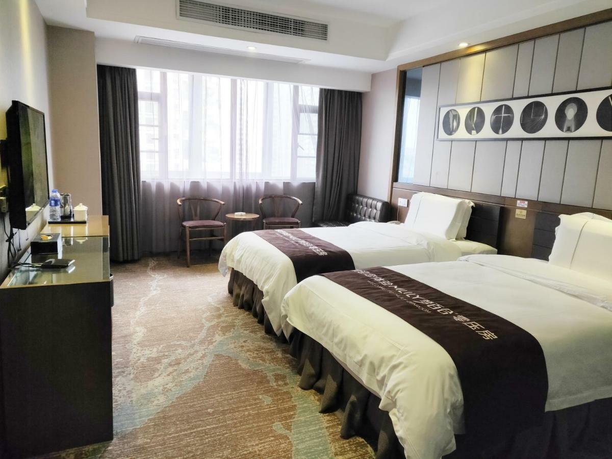 Lnsail Hotel Shenzhen Luohu Port Railway Station Exterior foto